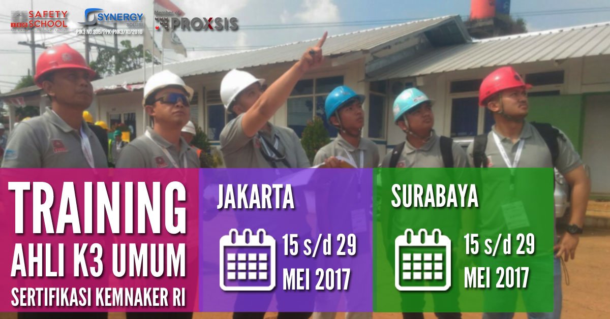 Training Ahli K3 Umum Jakarta Surabaya