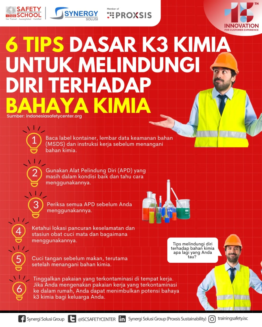 Tips Dasar K3 Kimia