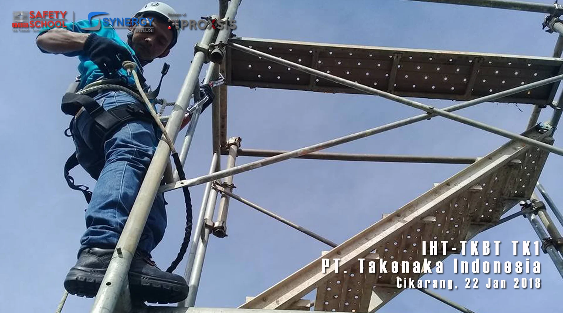 In-House Training TKBT TK1, PT Takenaka Indonesia