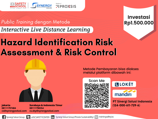Training Hazard Identification Risk Assessment & Risk Control (HIRARC)