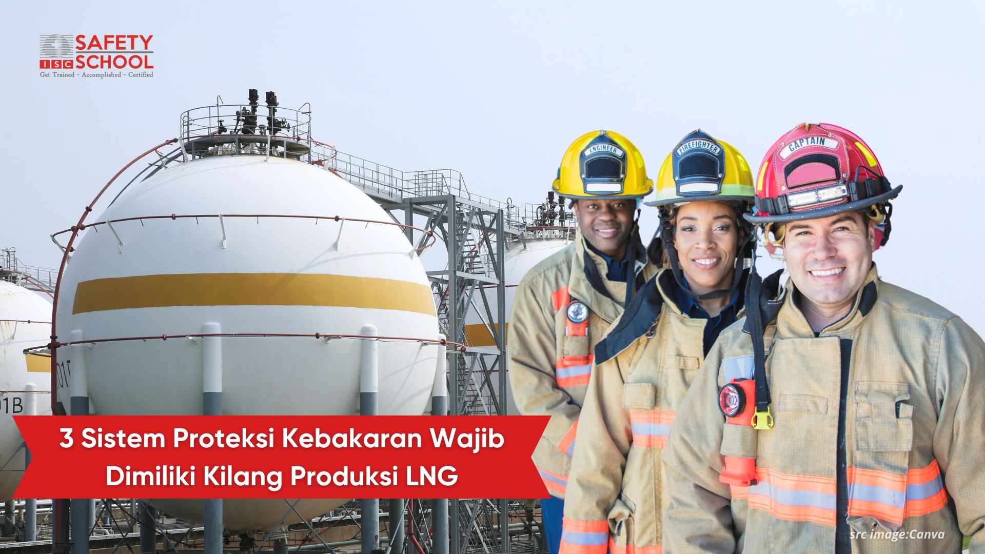 3 Sistem Proteksi Kebakaran Wajib Dimiliki Kilang Produksi LNG